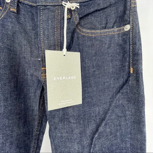 EVERLANE NWT MID-RISE BLUE SKINNY JEANS - Picture 6 of 9